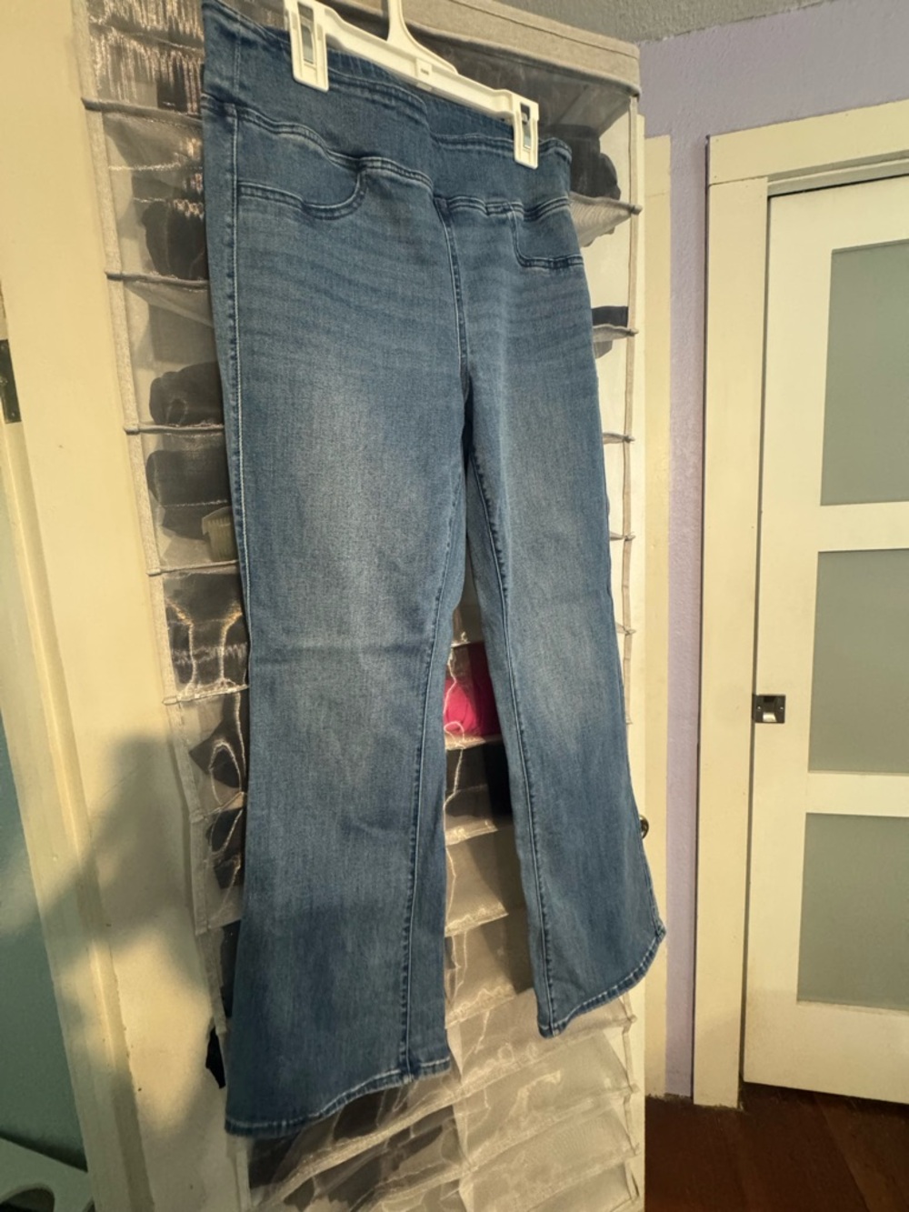 American Eagle Women’s Blue Denim Flare Jeans